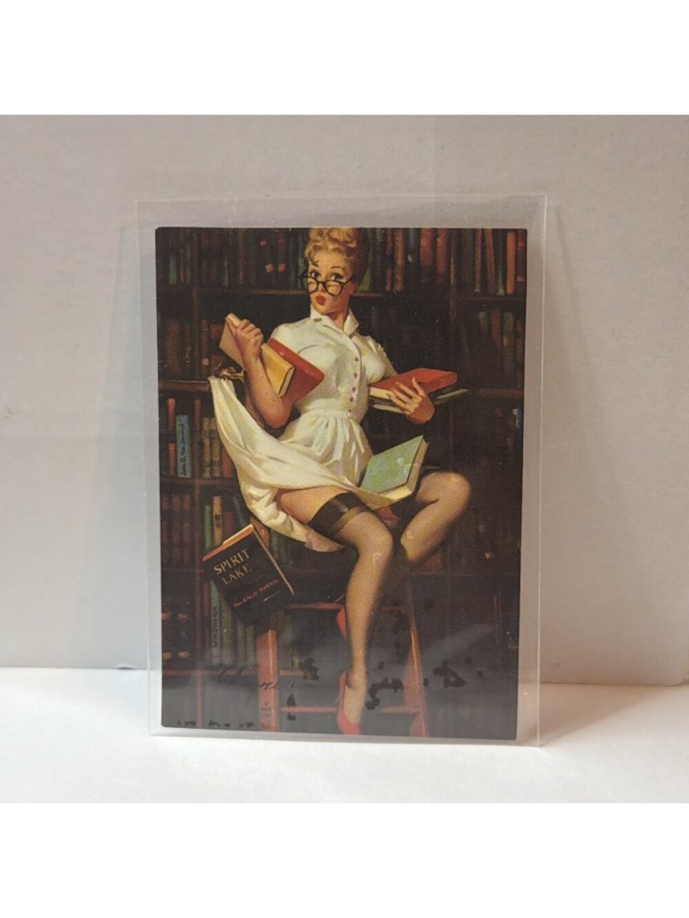 1993 Gil Elvgren Calendar Pinup Art Card Single #58 Rare Edition Comic Images